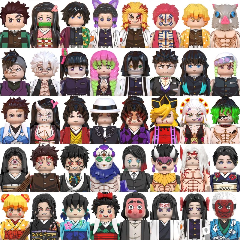 Kids Toys Blocks - Minifiguras de Blocos de Montar Demon