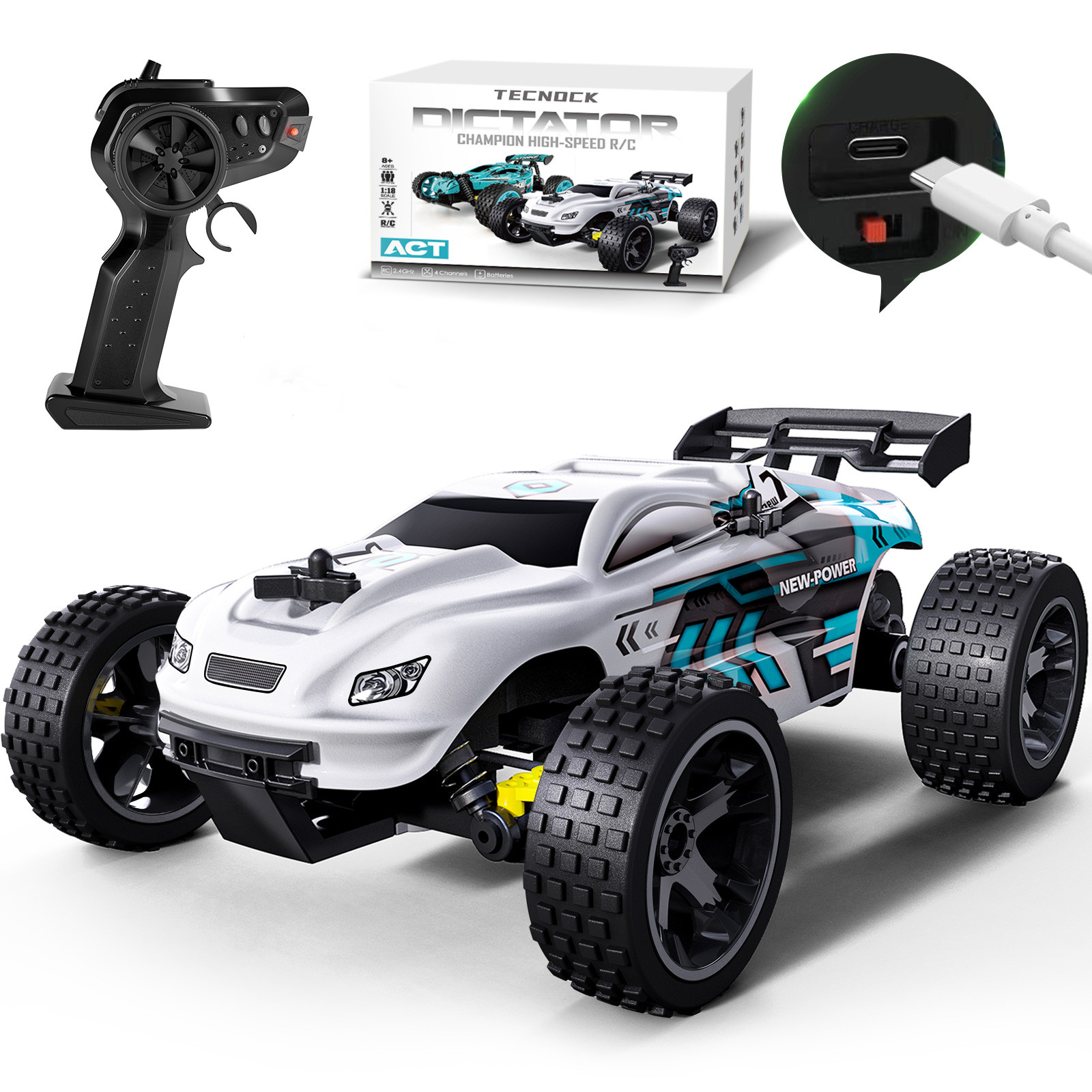 Kids Toys Under 50 - Carro rc de alta velocidade para