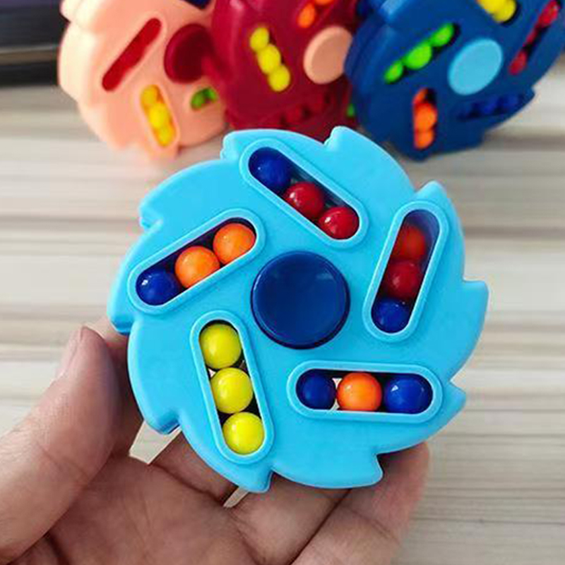 Kids Toys Low Price - 2 pçs magia rotativa feijão quebra-cabeça