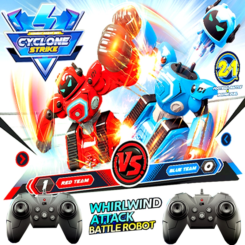 Kids Toys Under 50 - Robô de controle remoto boxe futebol