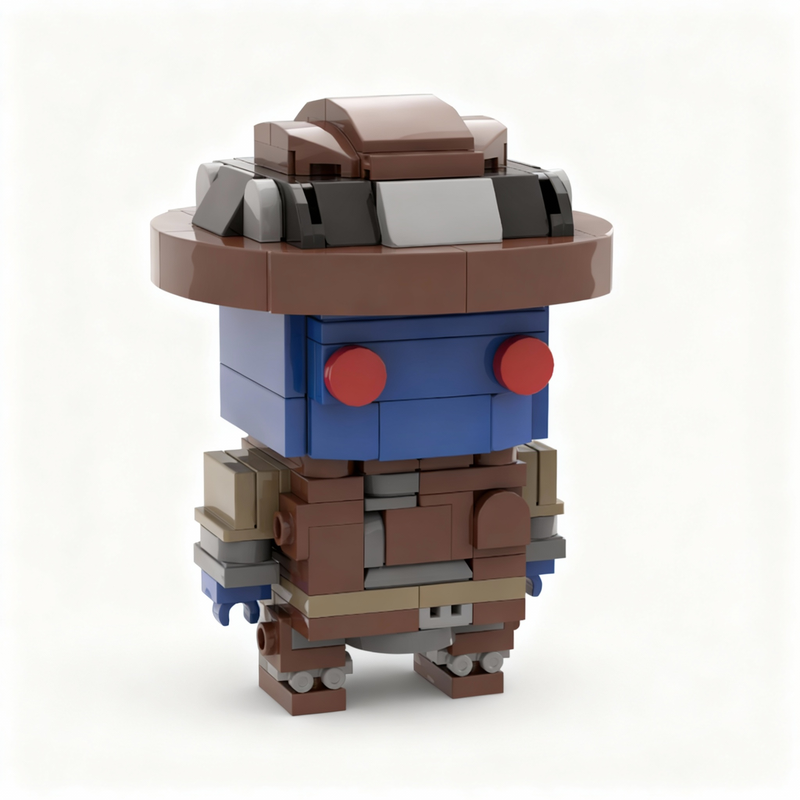 Kids Toys Cad Block - 181 peças MOC Cad Bane Brickheadz