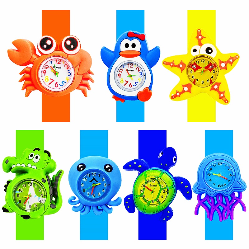 Kids Toys 10 Year Old - Cartoon Aquatic Animals Bracelet Relógios para