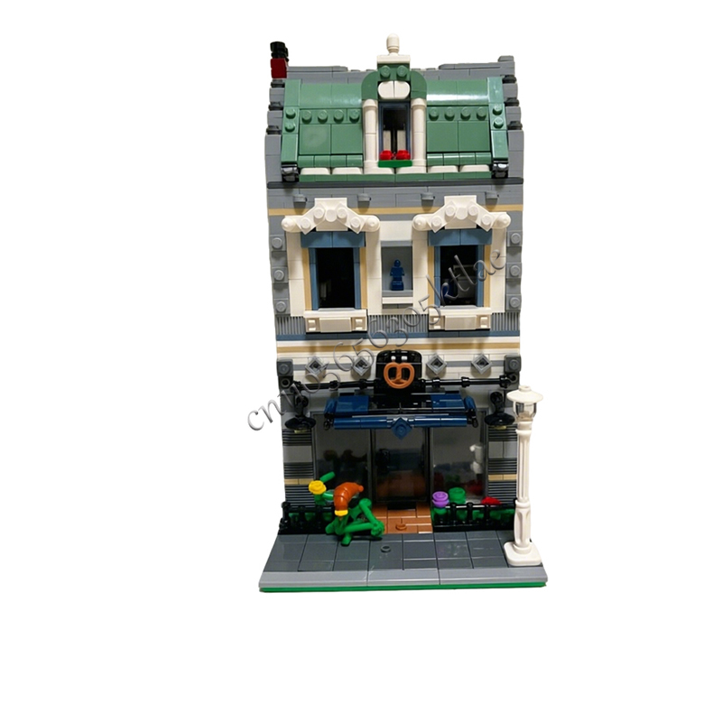 1268 Peças MOC Cenário Urbano  - Kids Toys Blocks avaliação e preço