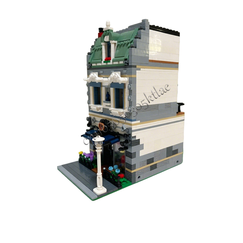 1268 Peças MOC Cenário Urbano  - Kids Toys Blocks avaliação e preço