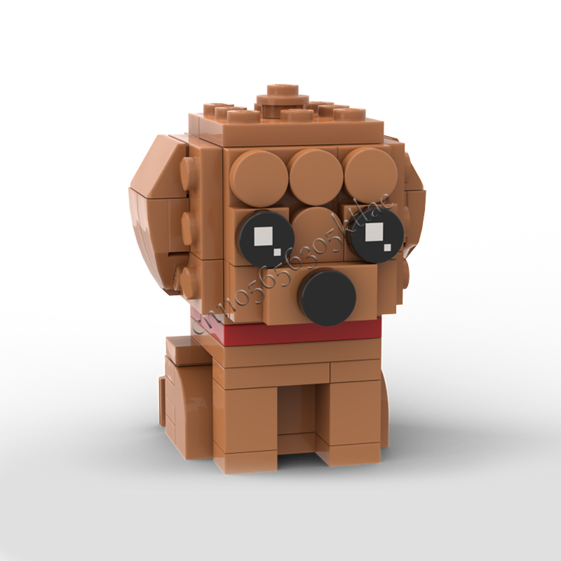 293 pçs animal goldendoodl e f - Kids Toys Blocks avaliação e preço