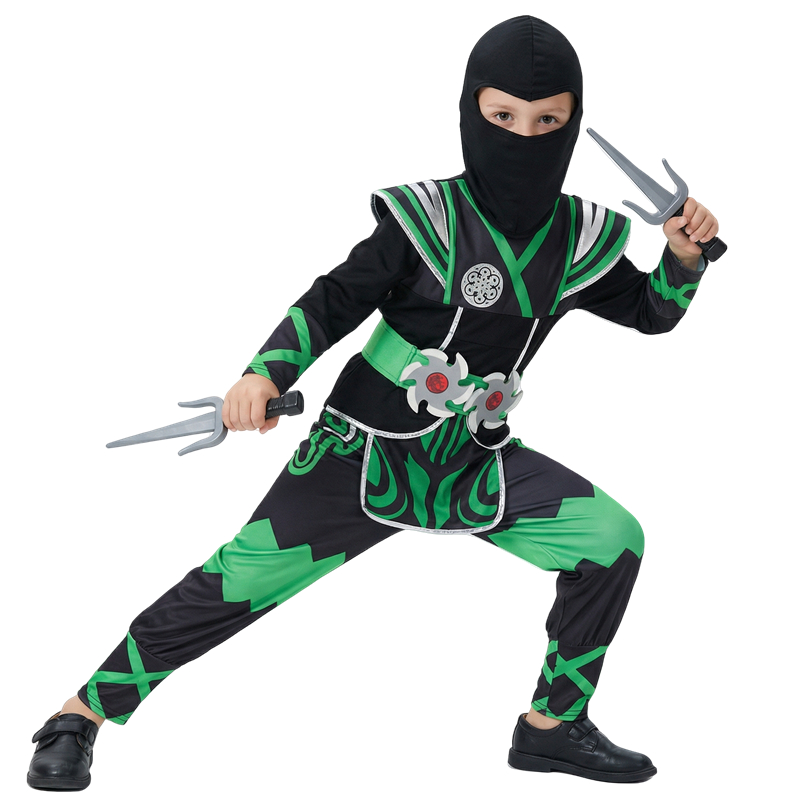 Fantasia de Ninja Verde para C - Kids Toys Japan avaliação e preço