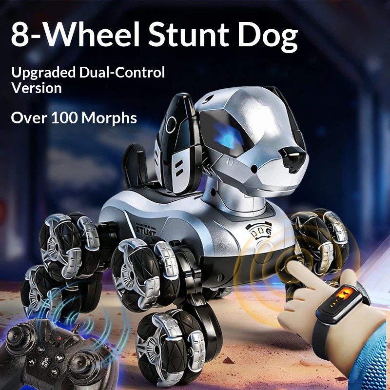 Novo Robô Cão RC de Acrobacias - Kids Toys Electric Car avaliação e preço