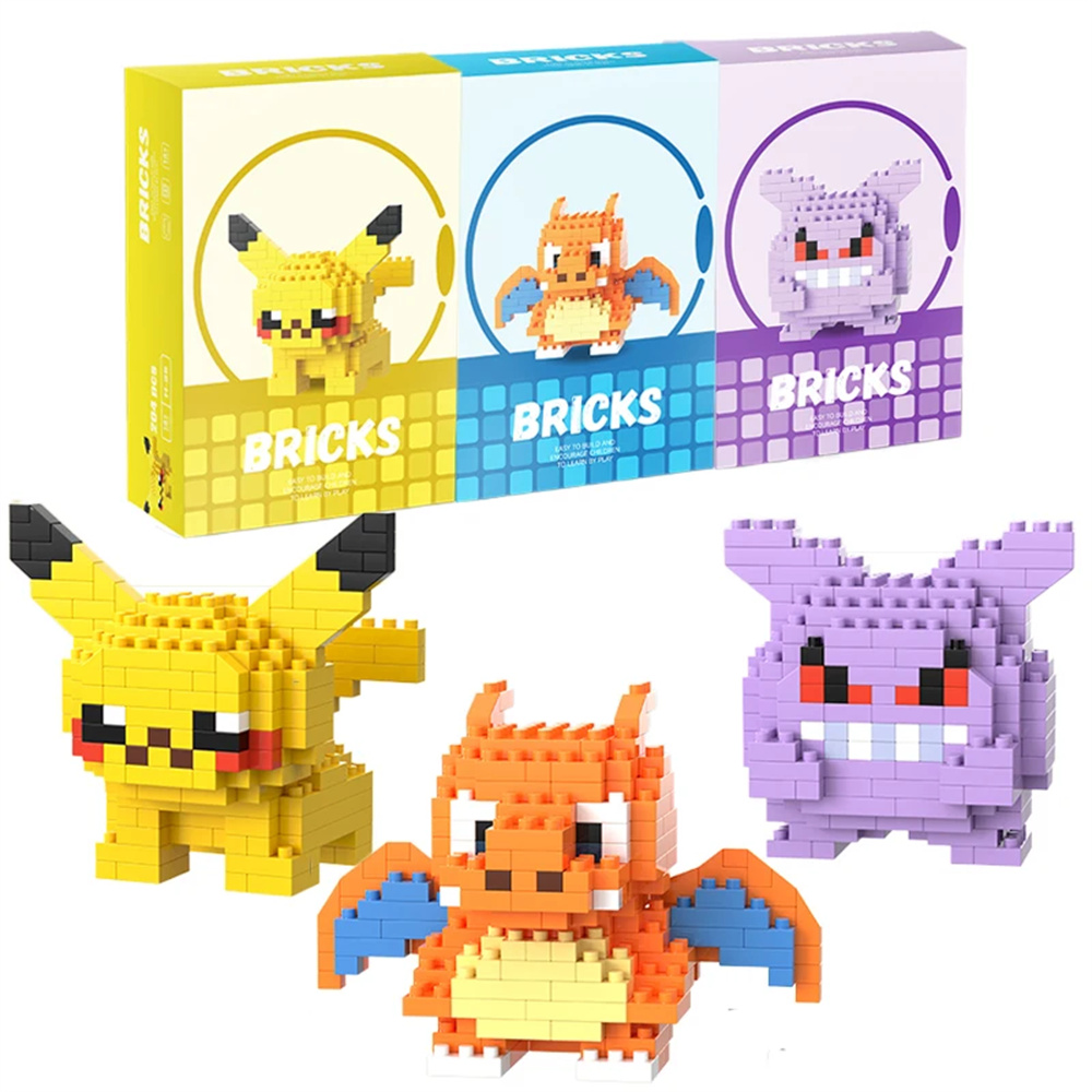 Blocos de Construção Micro Pok - Kids Toys Blocks avaliação e preço