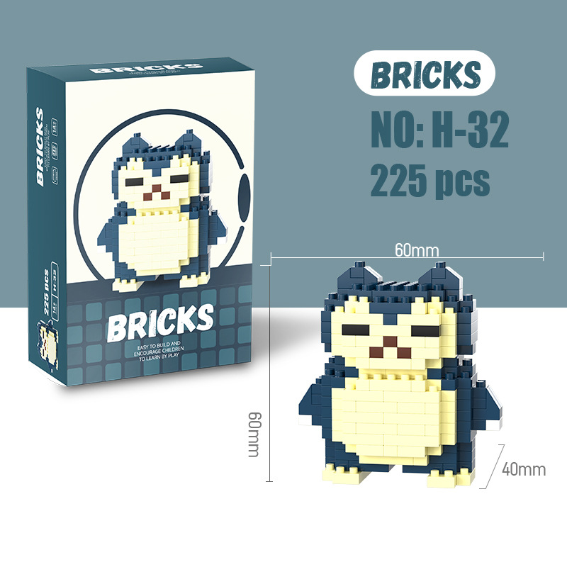Blocos de Construção Micro Pok - Kids Toys Blocks avaliação e preço