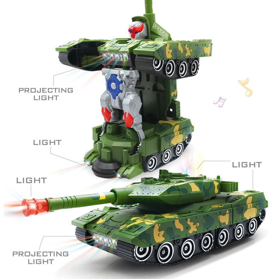 Carro robô transformador elétr - Kids Toys Electric Car avaliação e preço
