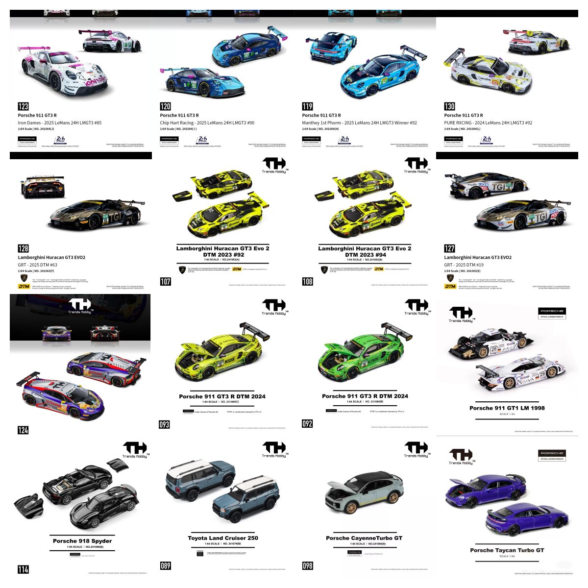 TH 1/64 Porsche 911 GT3 R LeMa - Kids Toys Boys avaliação e preço