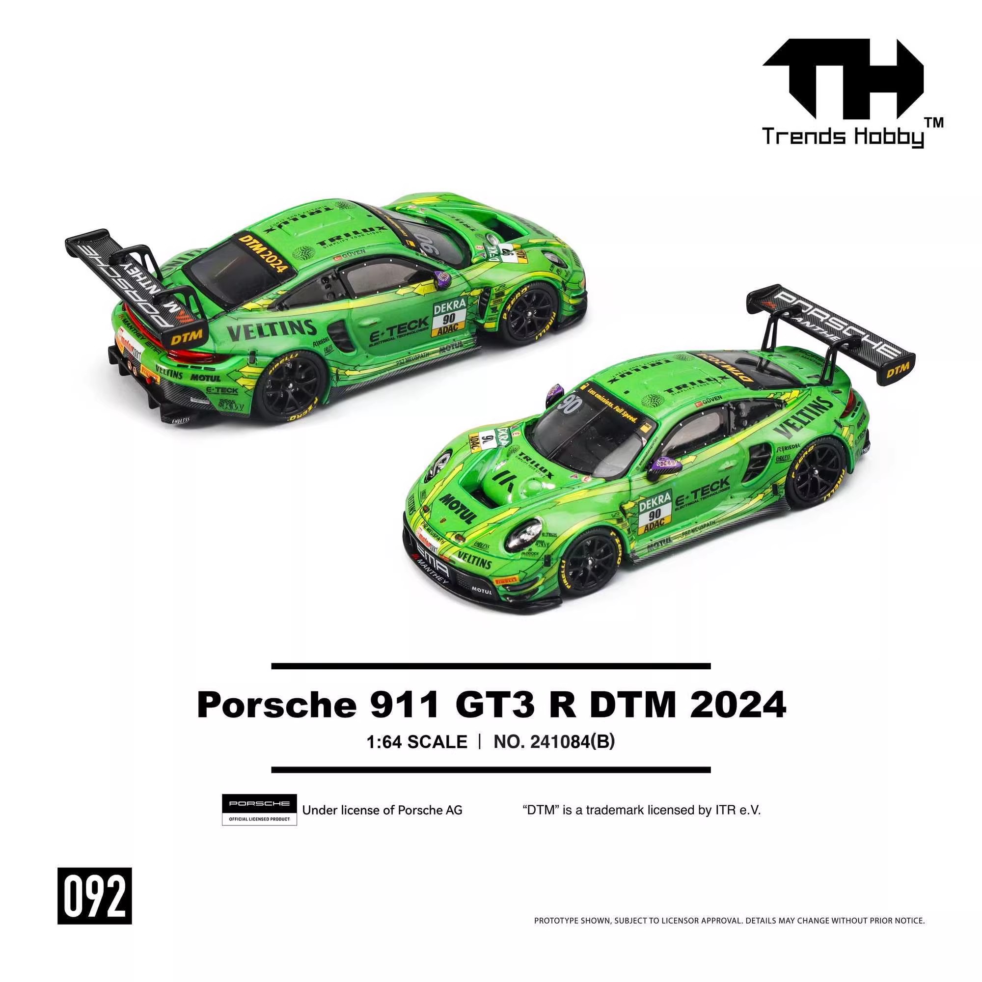 TH 1/64 Porsche 911 GT3 R LeMa - Kids Toys Boys avaliação e preço