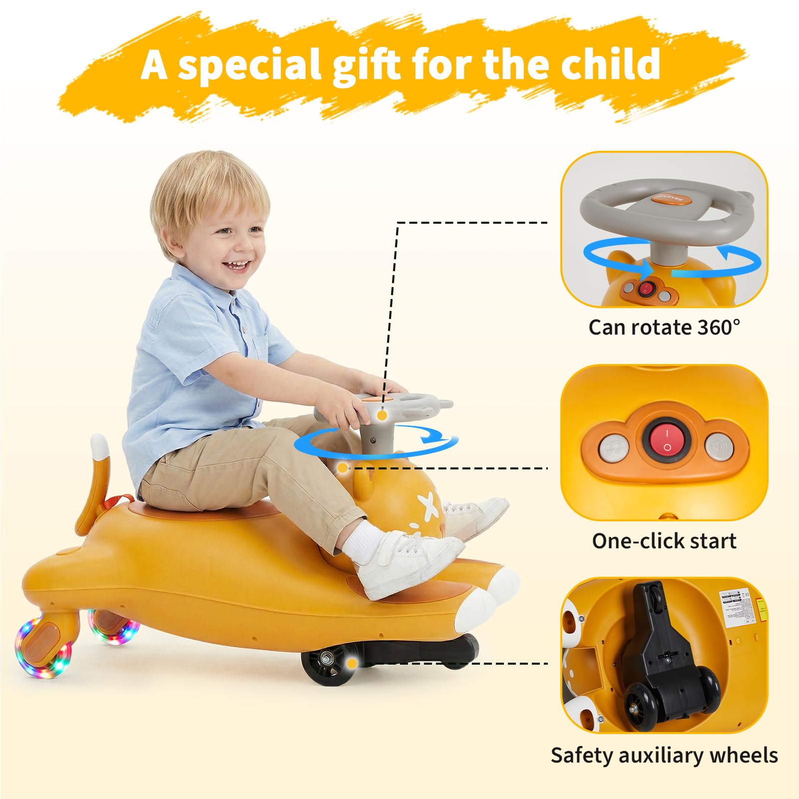 Carro elétrico infantil com pe - Kids Toys Electric Car avaliação e preço