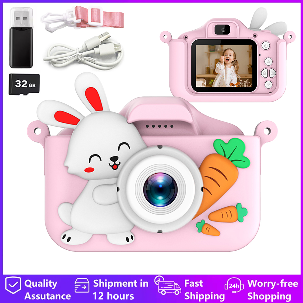 Crianças câmera digital dupla  - Kids Toys Top View avaliação e preço