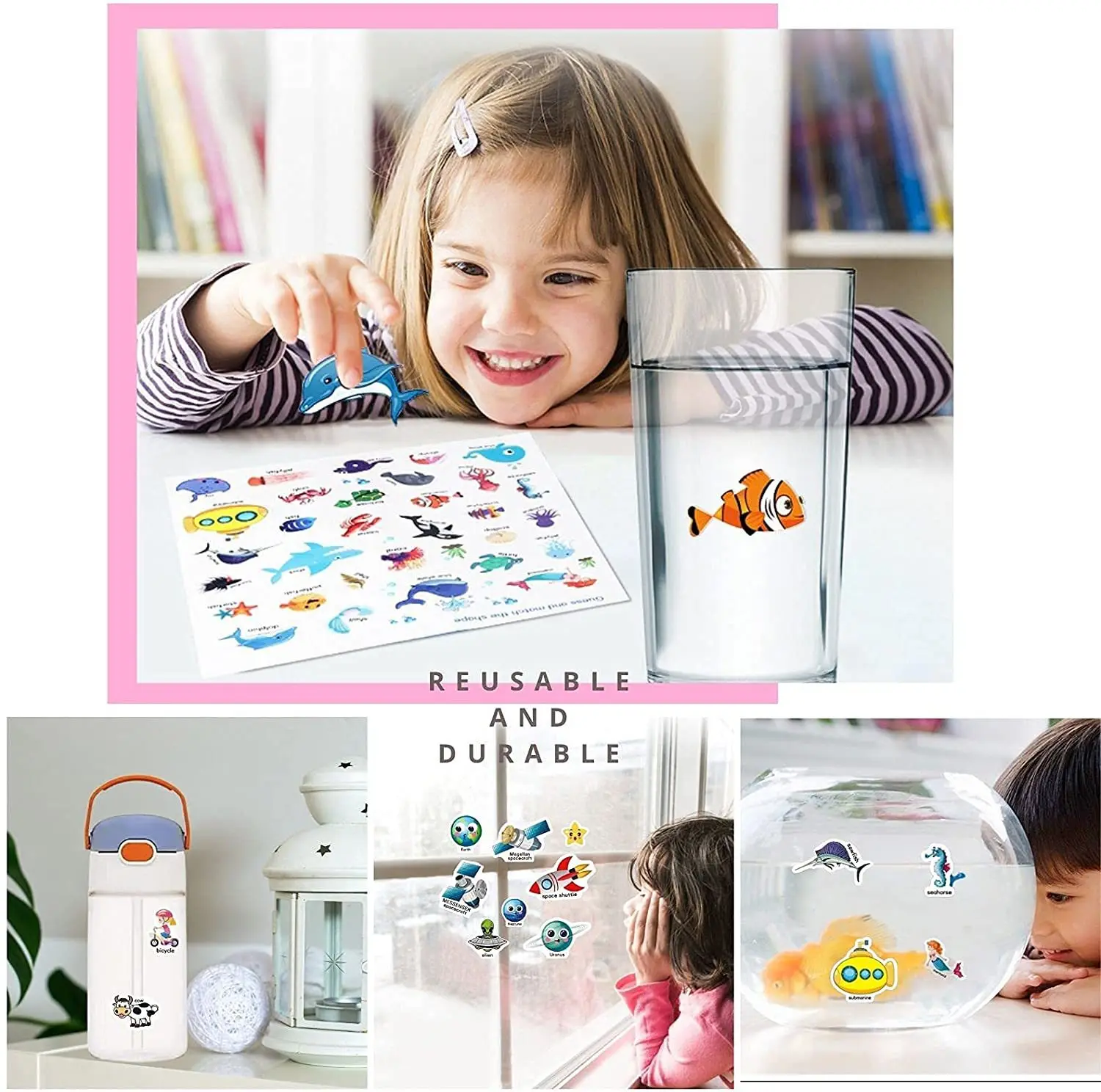 Crianças reutilizáveis adesivo - Kids Toys 10 Year Old avaliação e preço